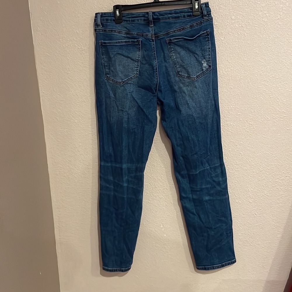 WAX JEANS STRAIGHT LEG Y2K style size 13 juniors - Picture 6 of 8